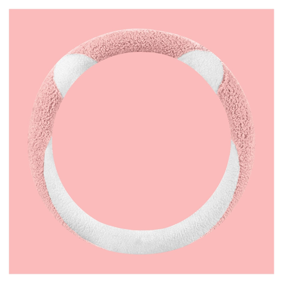 Car Steering Wheel Cover Set Universal Car Steering Wheel Cover Winter Plush Delicate Fit Car Interior Creative Gift (Color : 3) 820064806932