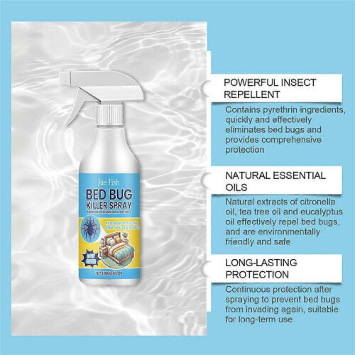 3X Bed Bug Spray Remover Bed Sheet Sofa Bed Bug Removal Prevent Fleas And Bed Bug Bites 1