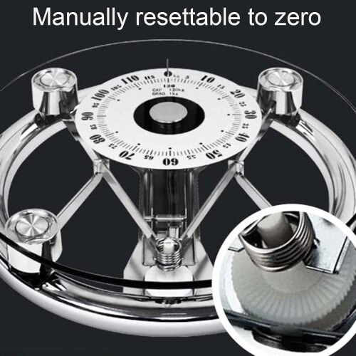 Bathroom Scale, Mechanical Personal Health Scale, Reliable Weighing, Analog Dial for Easy Reading 1