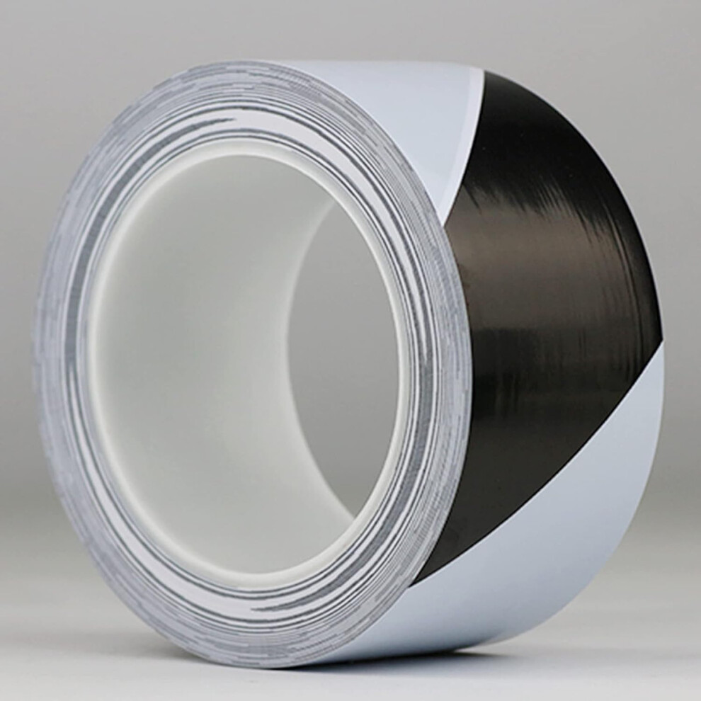 Safety Tapes 40Mm X 33M Hazard Warning Tape Adhesive Marking Barrier Tape,Lane Social Distancing Marking Tape(G) 820064808790