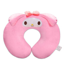 Anime Cinnamoroll UShape Neck Pillow Printed Plush Melody Travel Pillows for Sleeping Christmas and Birthday Gift Melody