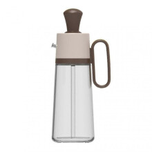 2 In 1 Oil Dispenser Bottle with Brush Design Convenient Liquid Seasoning Container