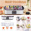 Probiotic Yogurt Maker with 8 Lids, 36 Hour Yogurt Maker, 1400ML Multifunctional 3