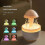 Rotating Jellyfish Essential Oil Diffuser Humidifier with 7 Color Night Light for Desktop Use 10