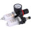 1/4 Air Filter Pressure Regulator with Oil Water Separator and Lubricator Cup for Air Compressor 2