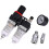1/4 Air Filter Pressure Regulator with Oil Water Separator and Lubricator Cup for Air Compressor 3