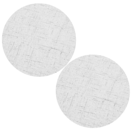 2Pcs Fabric Ceiling Lampshade Dazzling-proof Chandelier Cover Round Shade Plate 1