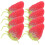 10pcs Simulation Fruit Half Strawberries Photography Props Models for Various Uses 6