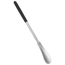 Adjustable Extra Long Metal Shoehorn Suitable for Boots and Shoes with Retractable Stainless Steel Handle