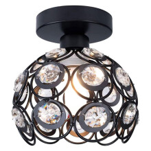 Chandeliers Popular Hot Small Crystal Chandelier Indoor Ceiling Lamp E27 Metal Shade