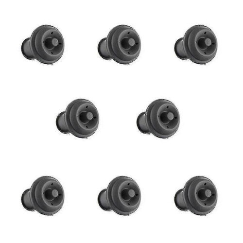 8-pack of Reusable Vacuum Bottle Stoppers, Silicone Caps for Wine Bottles 2