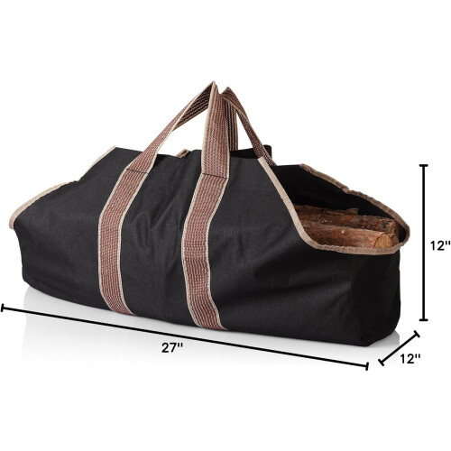 15251 Log Tote, Black 1