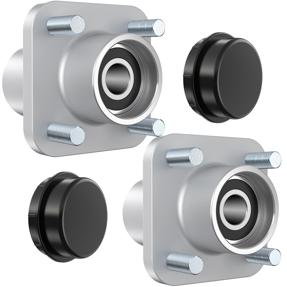 Club Car Front Wheel Hub Assembly With Dust Cover,Club Car Bearings, Fit 2003Up Ds And Precedent, 2018Up Tempo,Oem 102357701 820064809940