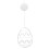 Easter Egg Shaped Window Light with Suction Cup for Holiday Window Decoration 1