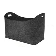 Firewood Tote Bag 1pc Felt Storage Bag Fireplace Wood Bags Fruit Vegetable Storage
