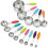 13-Piece Nesting Stainless Steel Measuring Tool Set for Dry and Liquid Ingredients 21
