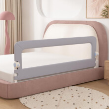 Baby Bed Rail Guard for Toddlers, Safety Side Bedrail for Twin, Double,Full,Queen Size Bed, Foldable Safety Side Railing Guards for Kids(1side 120cm)