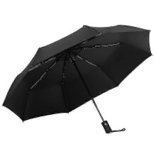 Travel Umbrella with Auto-Folding Feature - Reverse Ventilation & UV Protection Layer