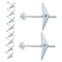 30pcs Expansion Screw Expansion Tube Screws Toggle Bolts Assortment Wing Nuts for Drywall