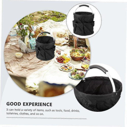 Foldable Storage Bag for Outdoor Picnic and Garden Tool Organization 1