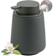 Foam-grey Ceramic Soap Dispenser for Kitchen or Bathroom Use