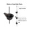 Rain Chains for Gutters with Mobile Birds on Cups - 7.8 Ft Rain Chimes with Hanger Attached 11