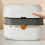 Desktop Waste Bin with Lid Mini Storage Bin for Bedside Bedroom Living Room Coffee Table 2