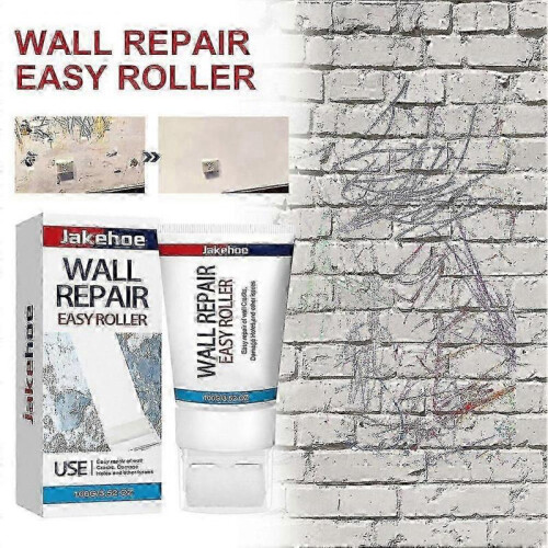 Rollfixt Wall Repair Easy Roller, 2024 New Small Roller Wall Patching Brush 2