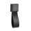 Leather Drawer Pulls 2 PCS Exposed Leather Handle Single Hole Pull Ring Drawer Wardrobe Door Furniture Bedside Table Small Handle(Black) 1