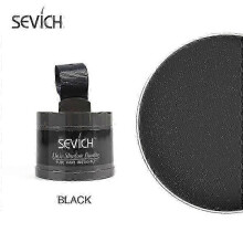 (Black) Sevich Hairline Powder 13 Color Hair Root Cover Up Water Proof Instant Modified Repair Hair Shadow Powder Makeup Hair Concealer