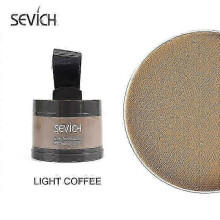 (Light Coffee) Sevich Hairline Powder 13 Color Hair Root Cover Up Water Proof Instant Modified Repair Hair Shadow Powder Makeup Hair Concealer