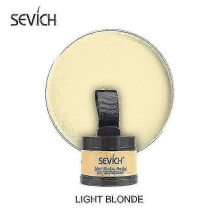 (Light Blonde) Sevich Hairline Powder 13 Color Hair Root Cover Up Water Proof Instant Modified Repair Hair Shadow Powder Makeup Hair Concealer