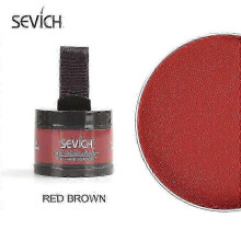 (Red Brown) Sevich Hairline Powder 13 Color Hair Root Cover Up Water Proof Instant Modified Repair Hair Shadow Powder Makeup Hair Concealer