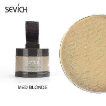 (Med Blonde) Sevich Hairline Powder 13 Color Hair Root Cover Up Water Proof Instant Modified Repair Hair Shadow Powder Makeup Hair Concealer
