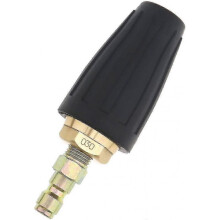 High Pressure 3000psi Rotating Turbo Nozzle 1/4 Spiral Quick Connect Spray Nozzle Swirl Nozzle for Various Brands