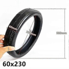 (Tyre) 2025 60x230 Inner Tube Outer Tyre For Children S Tricycle Baby Carriage Replacement Tire Wearproof Rubber Inner Tube Cycling Parts