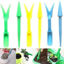 High-Quality Plastic Pricking Rod and Planting Fork Set for Seedlings - Garden Tools for Nurturing Young Plants