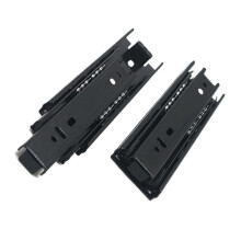 1pair Drawer Slides Section Telescopic Ball Bearing Slide Rail Mounting Drawer Runners Slider for Cabinet Home Furniture