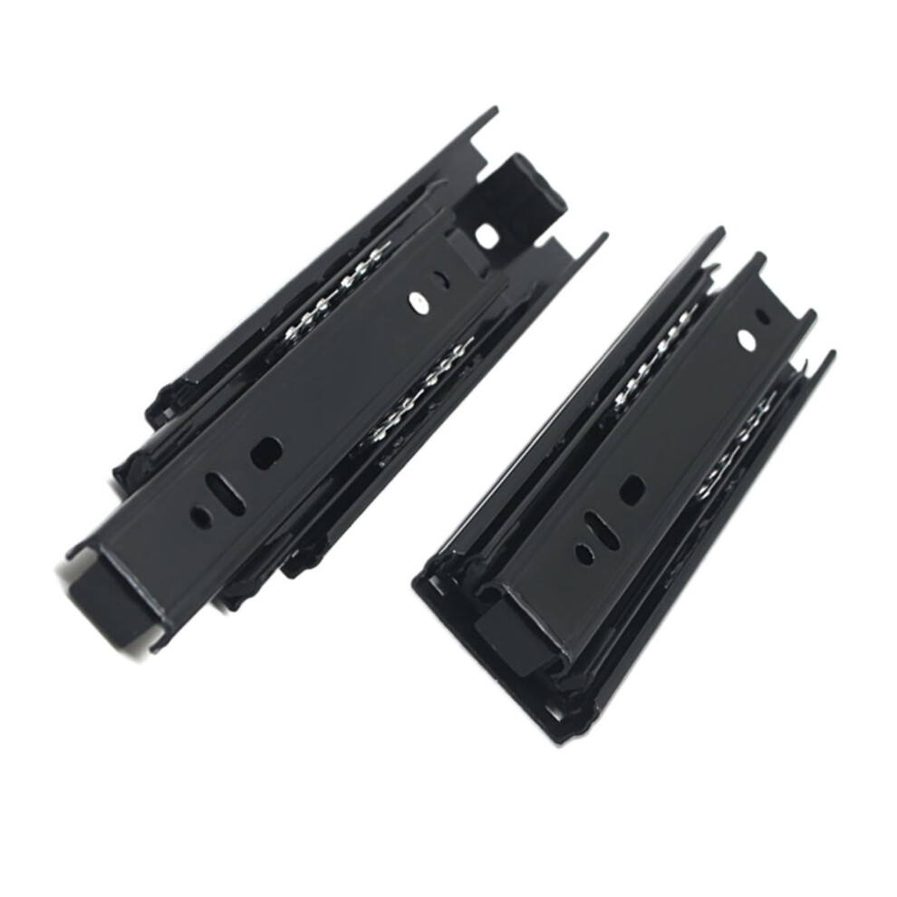 1Pair Drawer Slides Section Telescopic Ball Bearing Slide Rail Mounting Drawer Runners Slider For Cabinet Home Furniture 820064814807