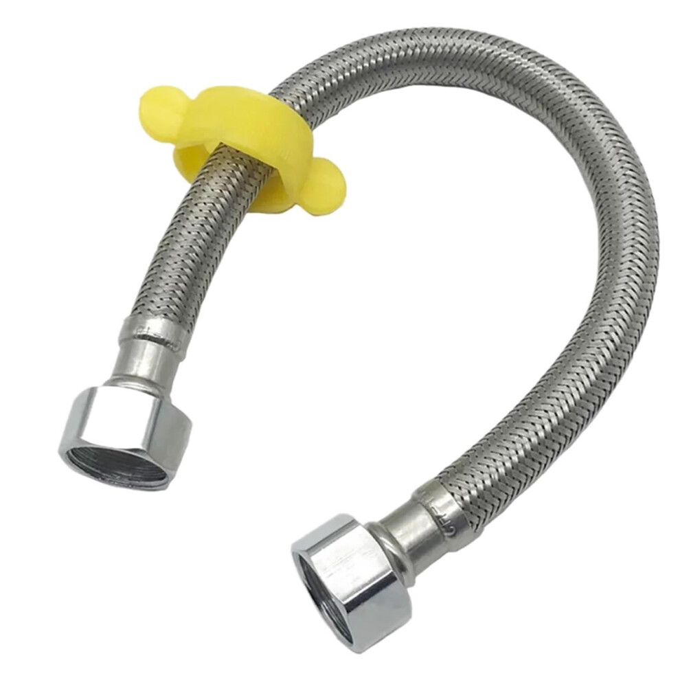 Faucet Supply Line 2 Pcs 304 Stainless Steel Wire Braided Inlet Hose Water Heater Toilet Faucet Supply Line(10Cm) 820064814906