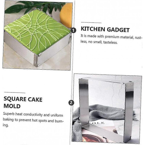 Easy Dishwasher Safe Non-Stick Mousse Set for DIY Baking 2