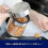 One-Touch Lid Spice Jar with Spoon - 10.1 fl oz Kitchen Storage Container Suitable for Various Kitchen Brands (Single Unit) 5