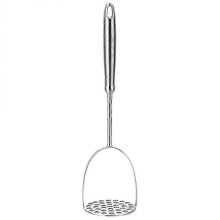 Stainless Steel Potato Masher with Handle - Essential Kitchen Tool for Mashing Potatoes and Preparing Delicious Dishes