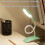 (Blue) Led Clip-on Reading Lamp Dimmable Eye Protection Table Lamp 3