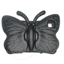 (Black) Compatible With Lenovo Tab M10 Plus Tb-x606f/x 10.1 Butterfly Bracket Style Eva Children Falling Proof Cover Protective Case