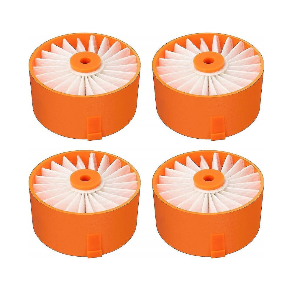 Filtre - Filtre De Remplacement Pour Aspirateur Compatible Avec L'aspirateur-balai Sans Fil Black+decker Powerseries4pcsyellow