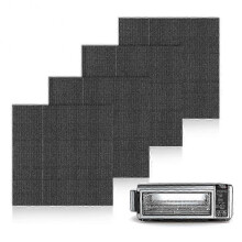 4 Pack Reusable Non-stick Air Fryer Liners - Suitable for Various Air Fryers and Toaster Ovens