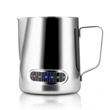 600ml Stainless Steel Milk Foaming Jug for Making Foamed Milk for Espresso, Cappuccino, Latte, and Hot Chocolate