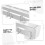 Silver Stainless Steel Tool Storage Rack for Kitchen Cabinet Board Door Organizer and Countertop Organization Solution 4