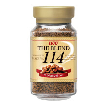 The Blend 114 Instant Coffee, Instant Black Coffee, Smooth Flavor, Imported from Japan, 3.17 Oz (90 g), Pack of 1